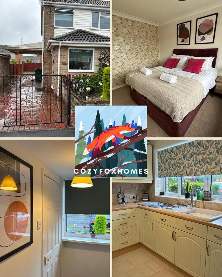 Tennyson House - 3 Bedroom House For Families, Business Travellers, Contractors, Free Parking & Wifi, Nice Garden Royal Wootton Bassett Ngoại thất bức ảnh
